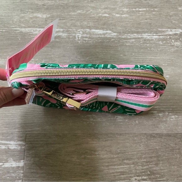 NWT Lilly Pulitzer Jeanie Belt Bag Fanny Pack Crossbody in Pink Lets Go Bananas - Picture 5 of 9